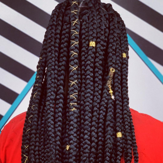 Large Box Braids for Perslaysion_Beauty