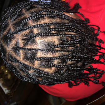 Small Box Braids for K_Lee_Hair