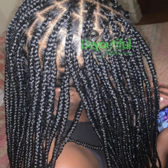 Knotless Braids for Beyoutifulshade