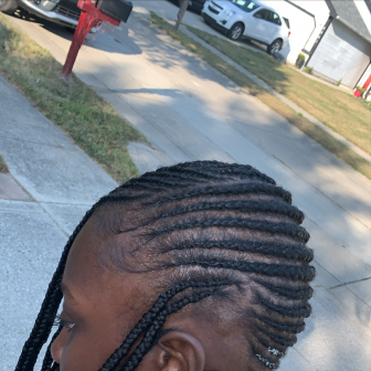 Feed in braids for Hair_by_Jadax