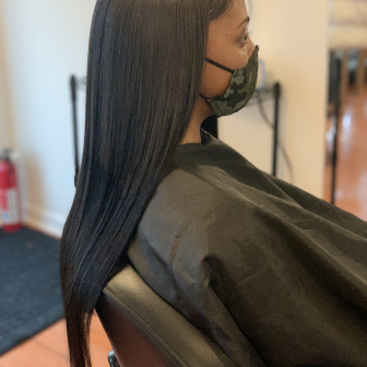 Weave installation w. Leave out for Finesse_Style_Studio