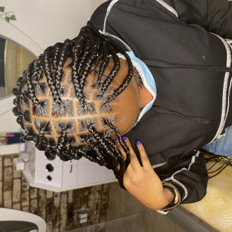 Knotless Braids for stitchednslick